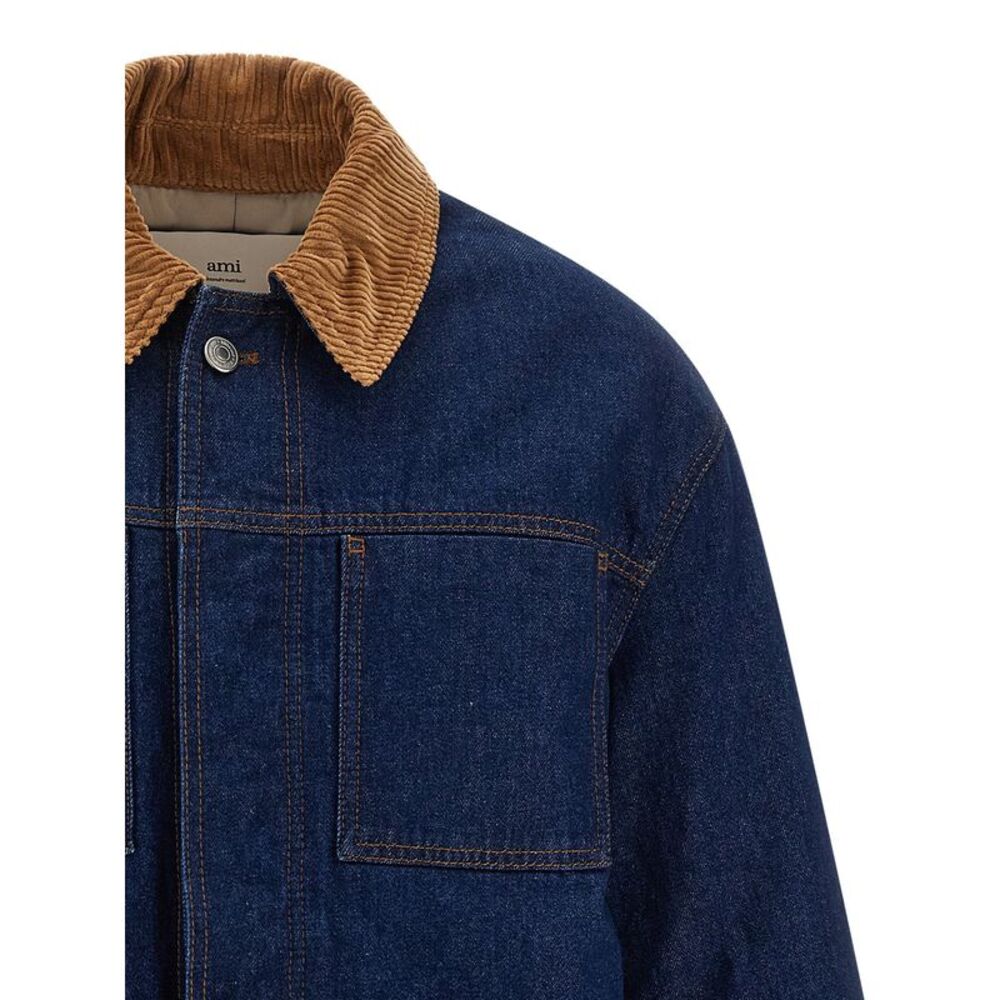 Ami Paris Men's Worker Jacket - Picture 3 of 4